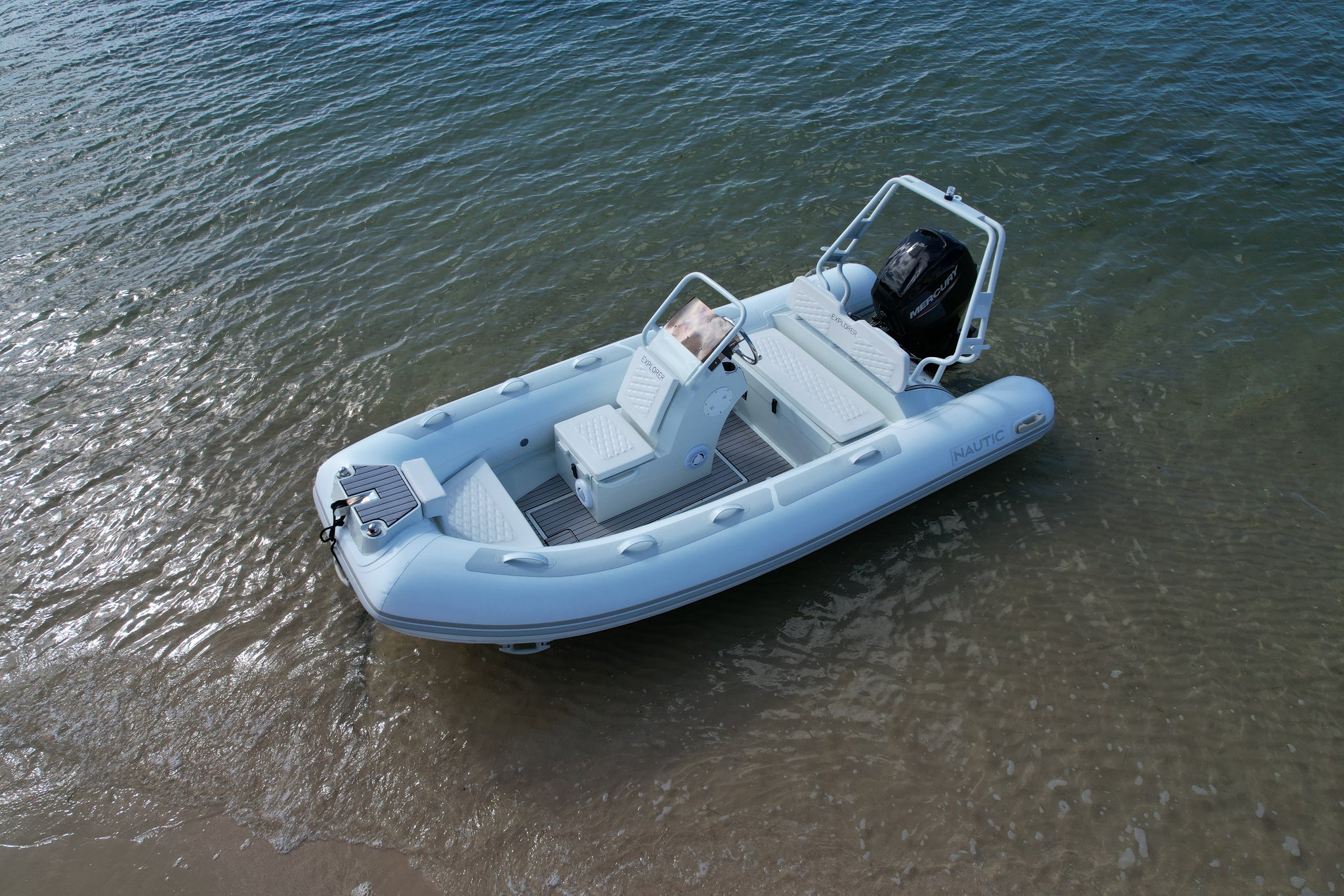 420 Explorer Aluminium RIB (Grey)