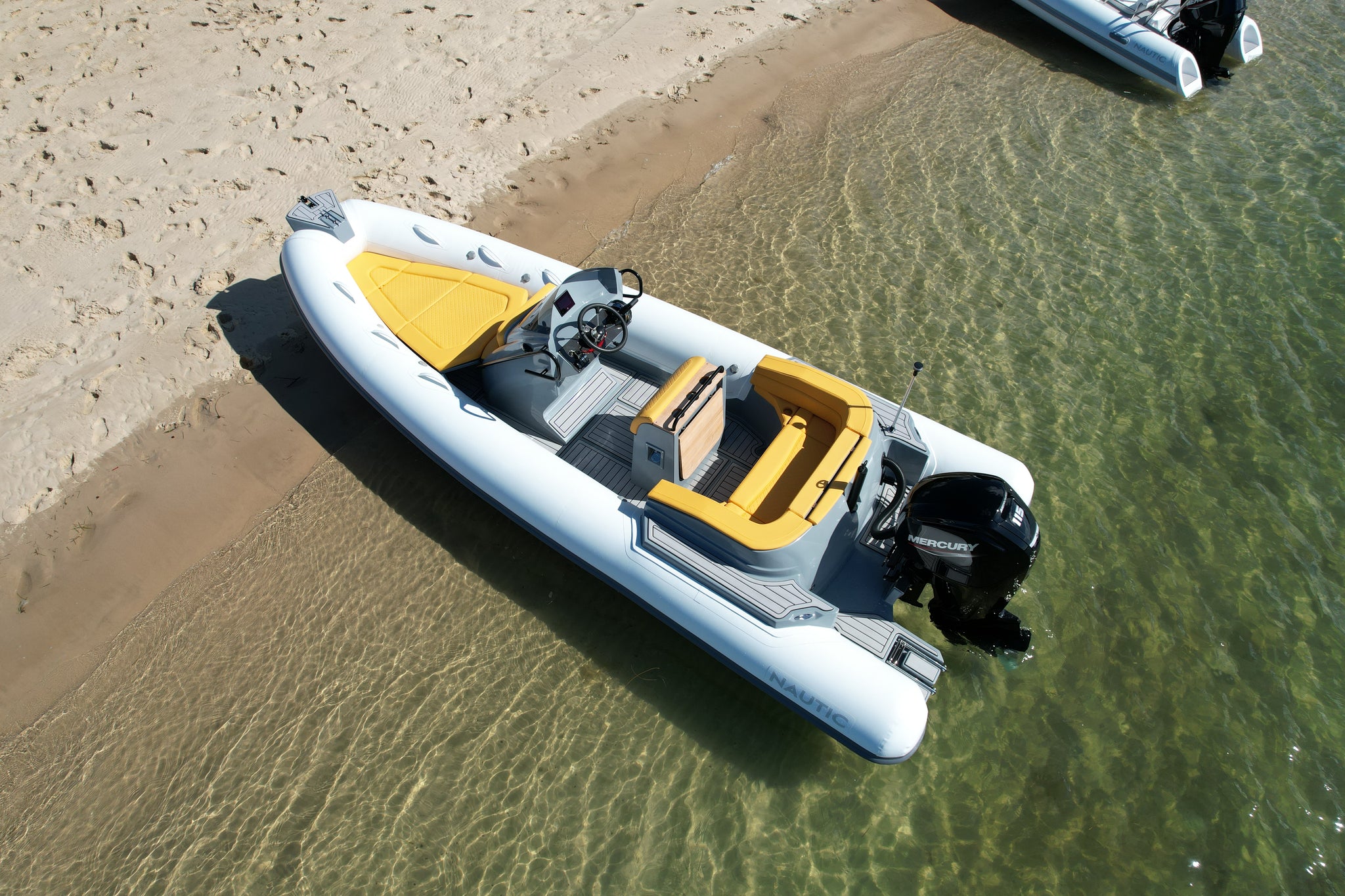 580 Capri Fibreglass RIB (Cream)