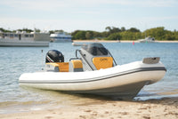 580 Capri Fibreglass RIB (Cream)