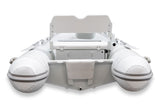 390 Classic Aluminium RIB (White) with Console