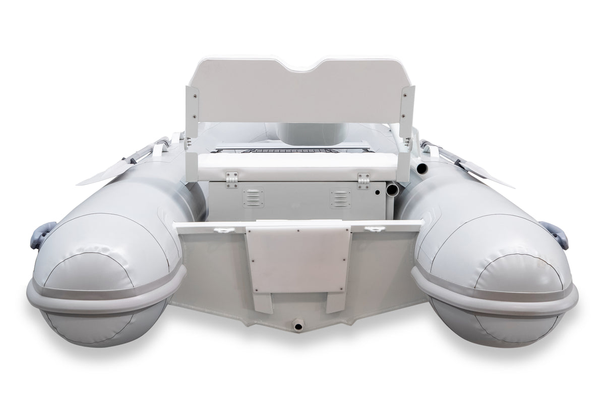 Single Rib Console 390 Classic Aluminium RIB (Grey) with Console – Nautic Marine