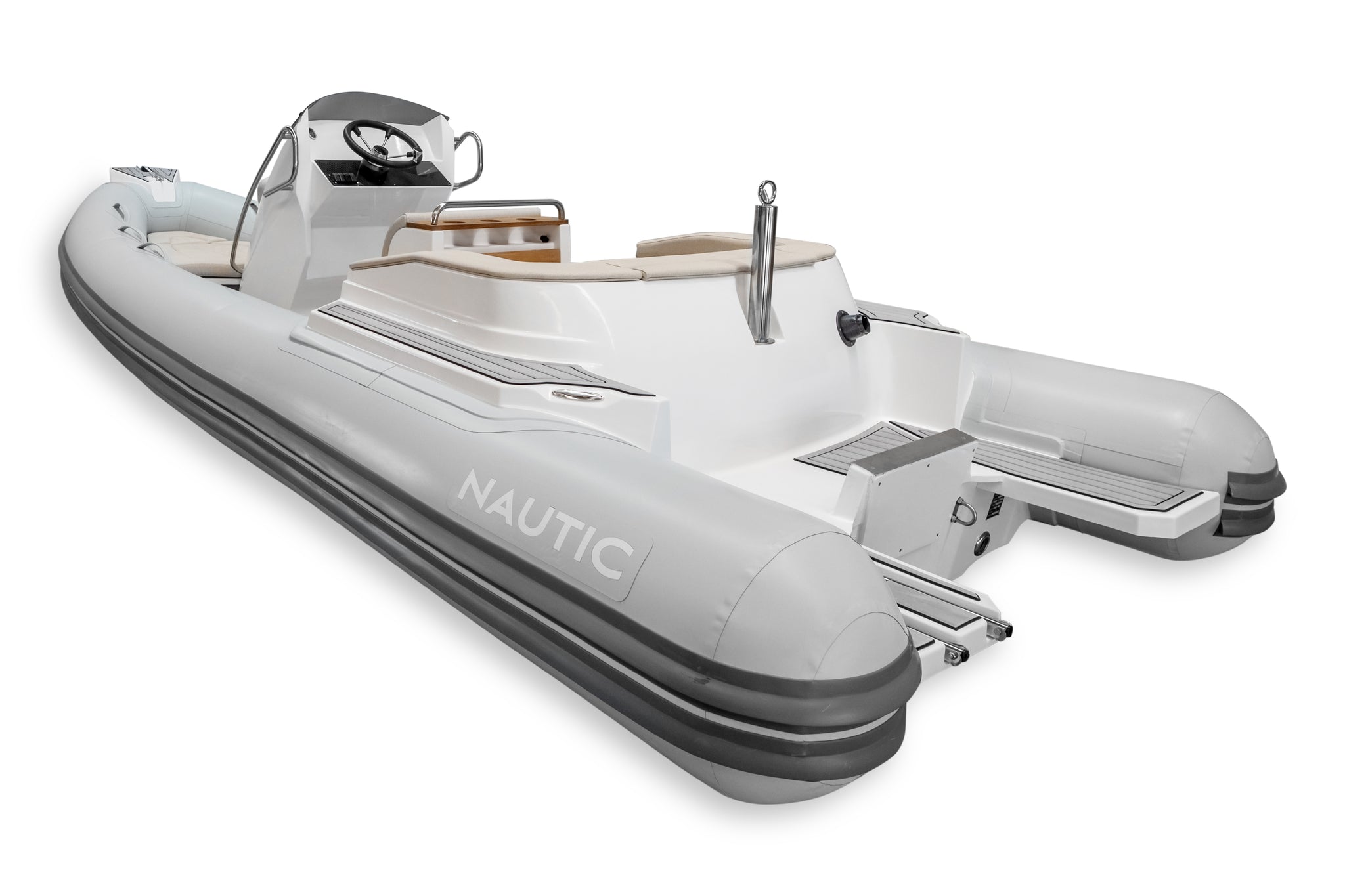 580 Capri Fibreglass RIB (Grey)