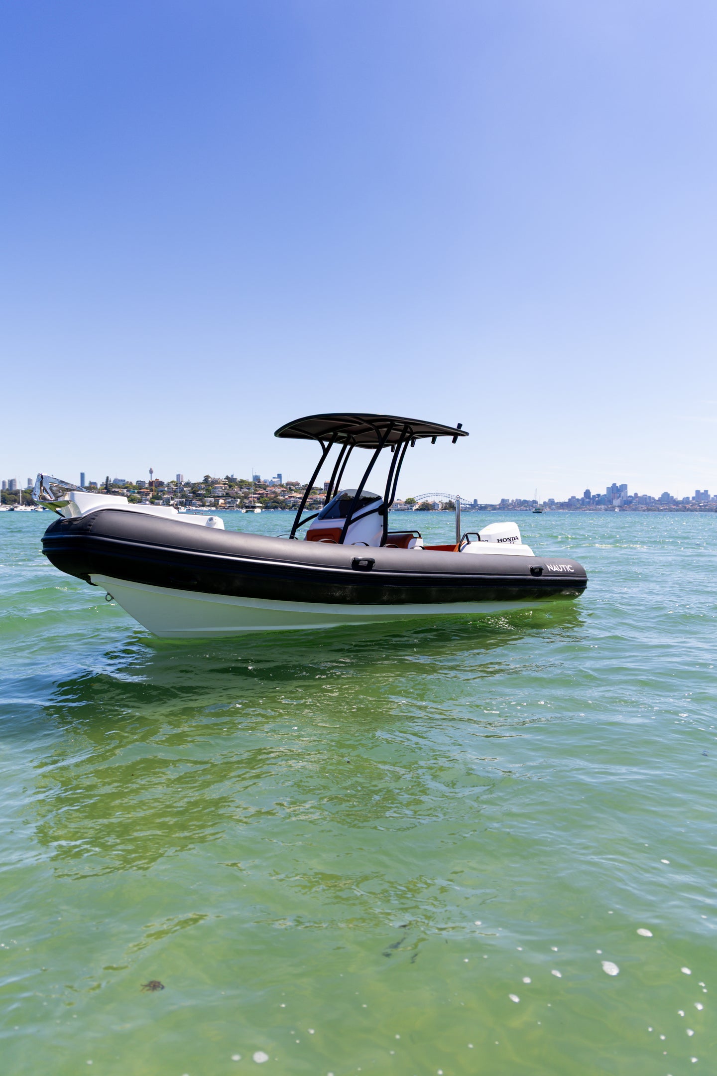 NM 680 Fibreglass RIB (Black)