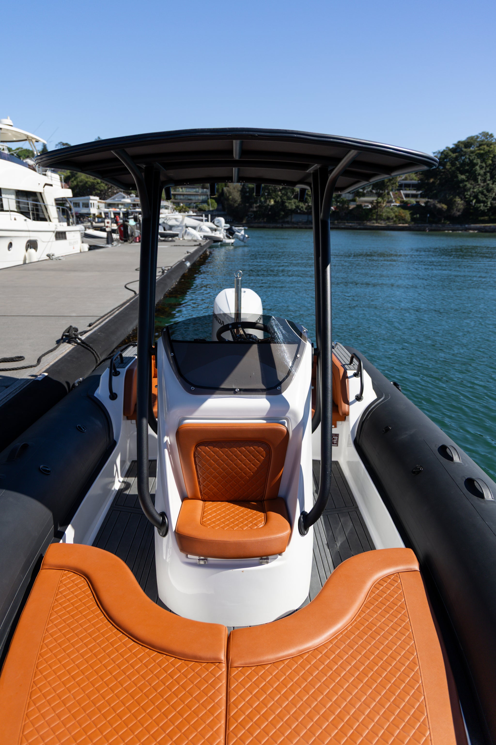 NM 680 Fibreglass RIB (Black)