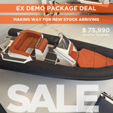 580 Ex-Demo Capri Rigid Inflatable Boat Package