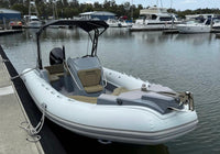 EX DEMO - 680 Signature FIBREGLASS RIB (Grey)